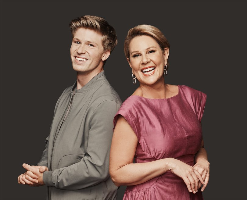 Julia Morris and Robert Irwin.