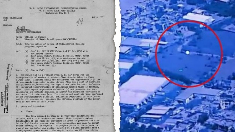 A newly released trove of Pentagon files reveals eerie reports of unexplained aerial phenomena.