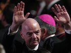 FIFA has come out in defence of the organisation's president Gianni Infantino. (AP PHOTO)