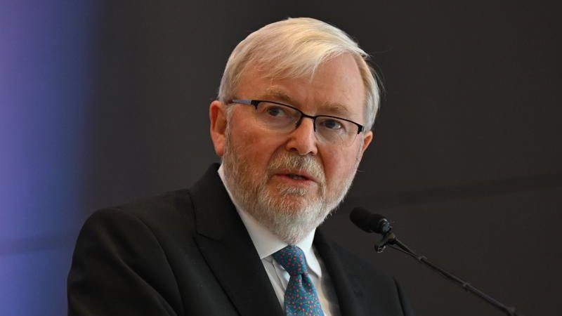 Former Australian Ambassador to the US Kevin Rudd.