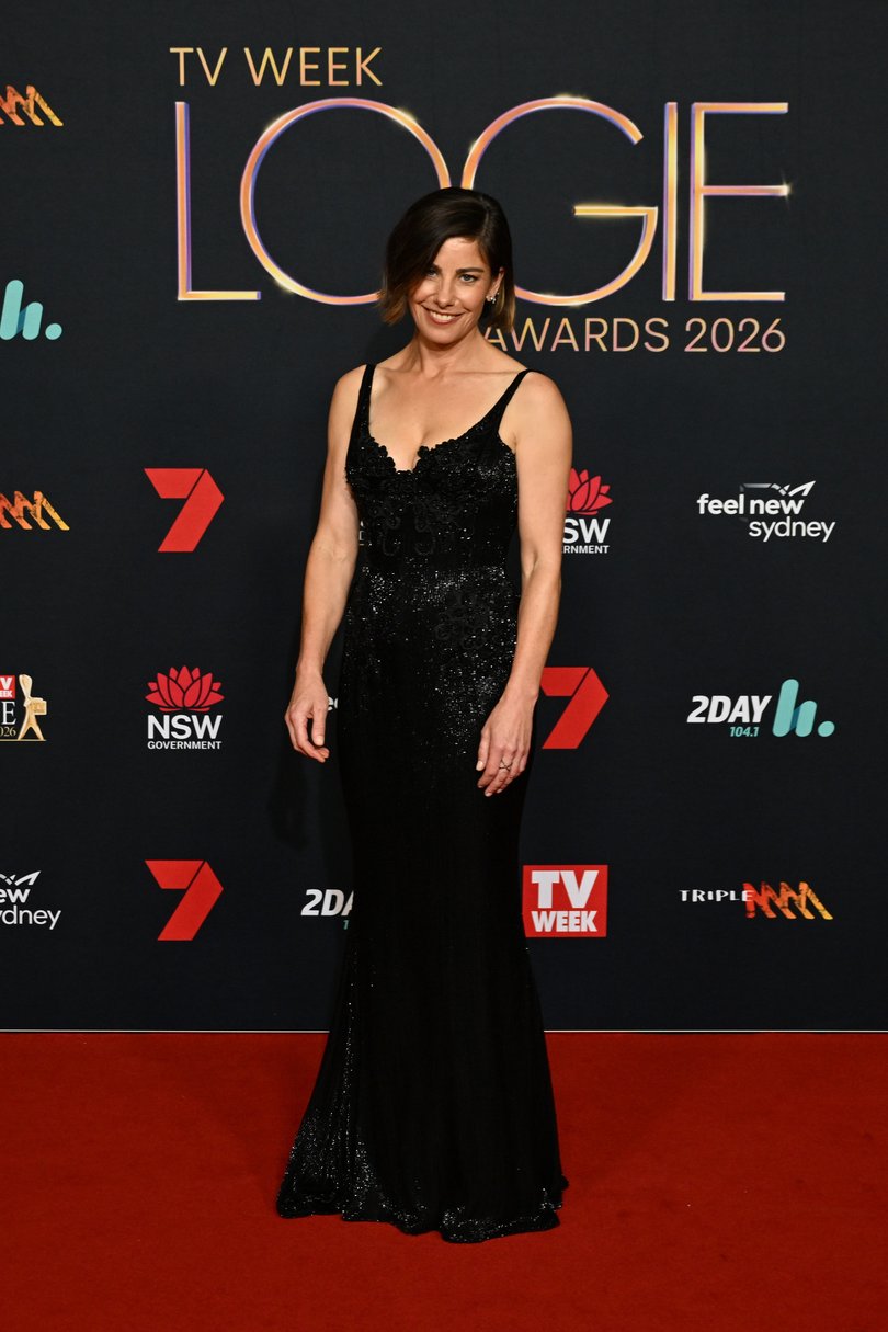 SYDNEY, AUSTRALIA - AUGUST 16: Brooke Satchwell attends the 66th TV WEEK Logie Awards at The Star on August 16, 2026 in Sydney, Australia. (Photo by James Gourley/Getty Images for TV WEEK)