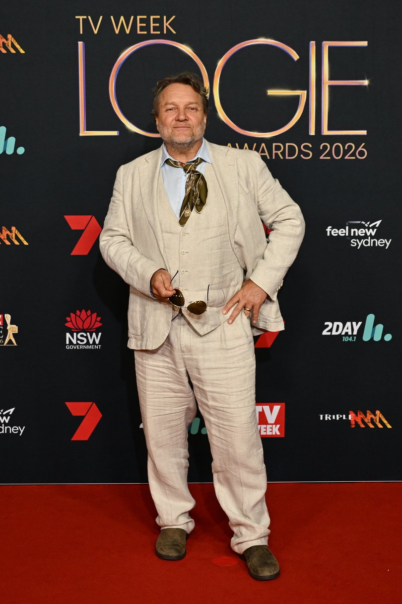 Jeremy Sims hits the red carpet..(Photo by James Gourley/Getty Images for TV WEEK)