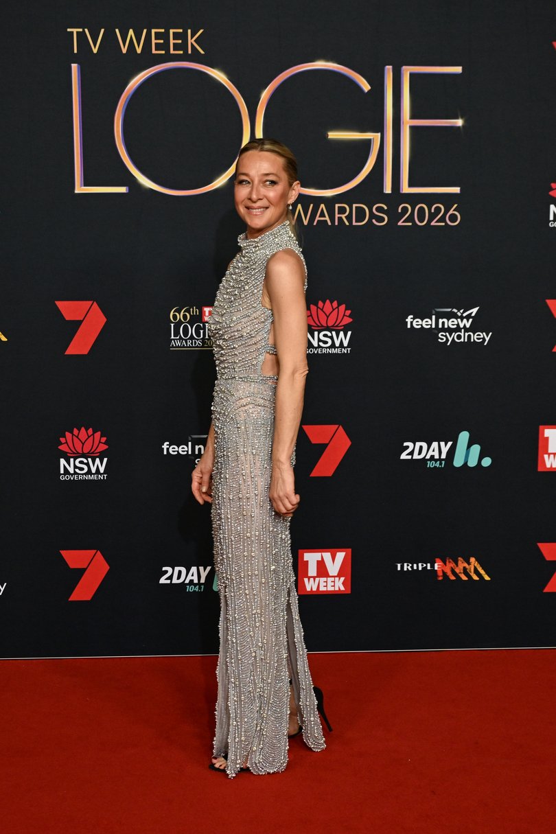 Asher Keddie attends the 66th TV WEEK Logie Awards at The Star. (Photo by James Gourley/Getty Images for TV WEEK)