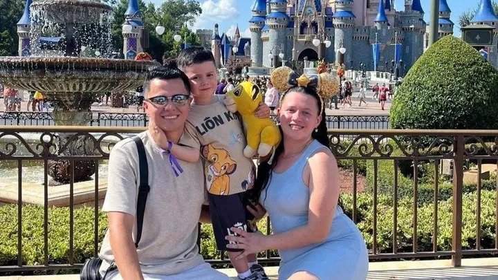 The couple's six-year-old son was with a babysitter at the time of the tragic incident.