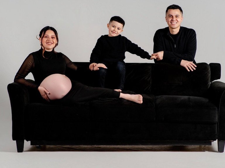 Sara, 27, and Antonella, five months, were killed in the tragedy, leaving behind six-year-old Salvador and dad Andres Garcia.