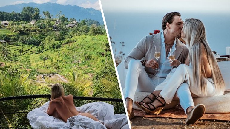 Mira Dorenbosch and husband Jaimy were staying in a private villa when the horrifying robbery unfolded.