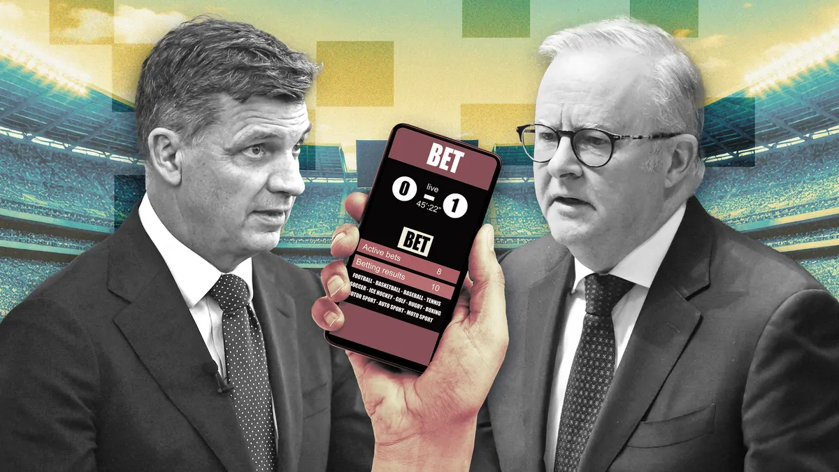 Gambling deal inches closer as Anthony Albanese and Angus Taylor continue talks on Tuesday evening Gambling deal inches closer as Anthony Albanese and Angus Taylor continue talks on Tuesday evening