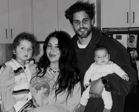 The 38-year-old Martha shares two children — Lucius, three, and five-month-old Sunday — with fiancé Michael Brunelli.