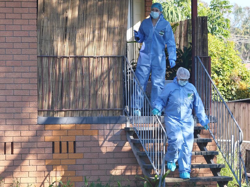 Police said there was no ongoing threat to the community. Picture: NewsWire/ Tertius Pickard