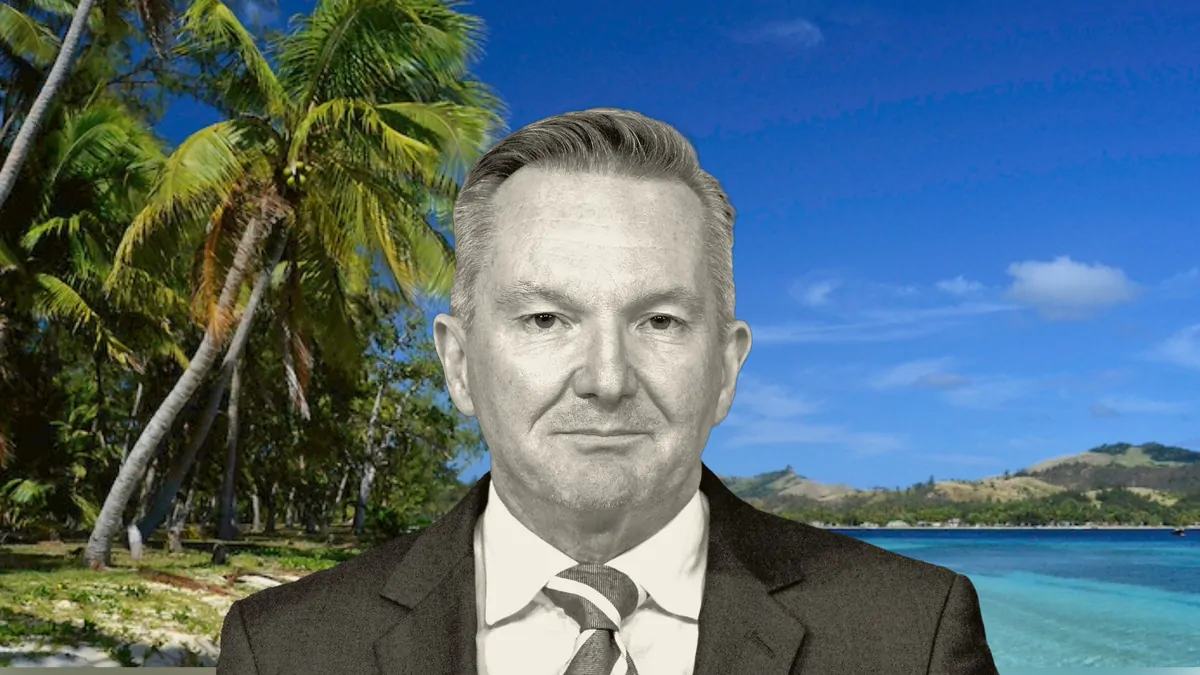 Chris Bowen’s $20m Fiji climate summit sparks taxpayer row as Michaelia Cash blasts Labor