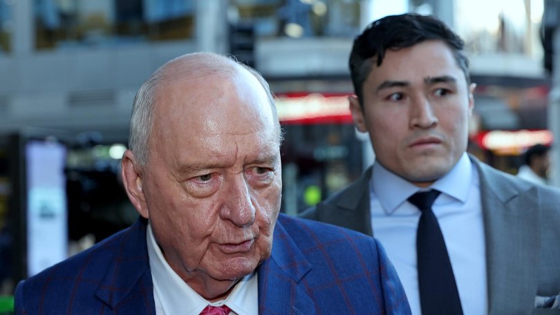 Mr Jones (left) has pleaded not guilty to 22 counts. Picture: NewsWire / John Appleyard.