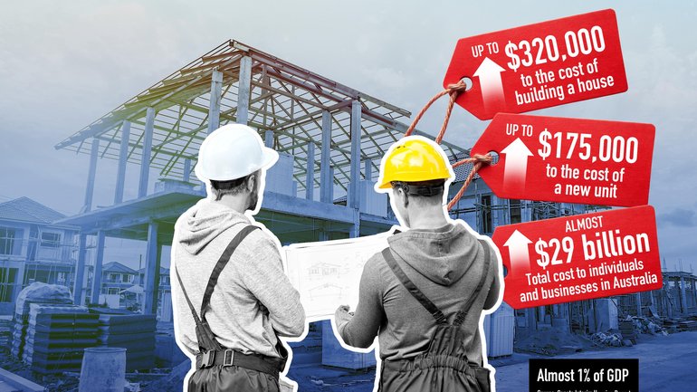 The Coalition is proposing to scrap energy efficiency rules and bring in more migrant builders and fewer baristas as part of its plan to solve Australia’s housing crisis.