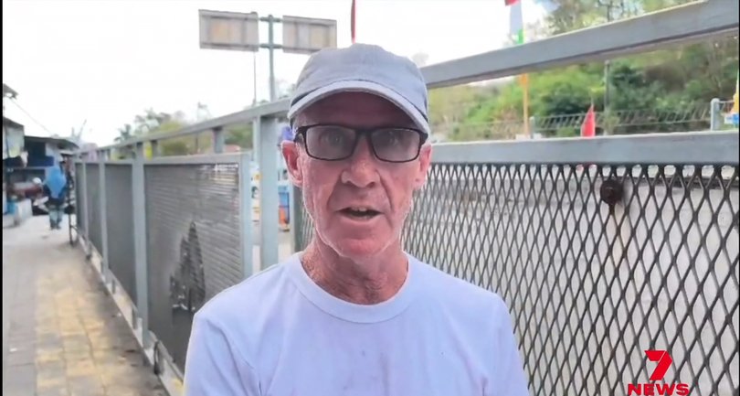 Aussie James Scooth tells of the ordeal.