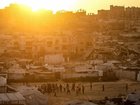 Witnesses say a man on a rickshaw in the northern Gaza Strip was wounded in an Israeli attack. 