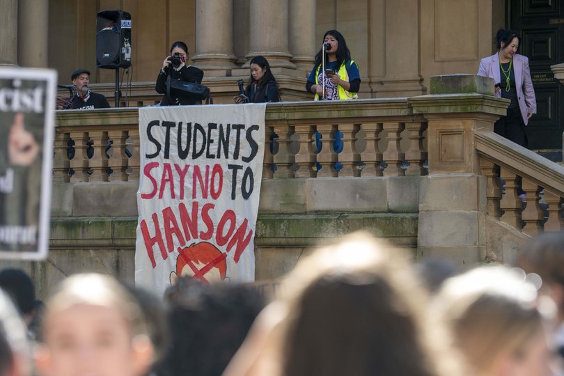 One Nation Protesters in Sydney.