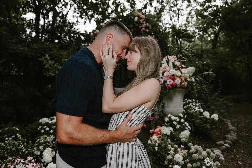 Superstar couple Taylor Swift and Travis Kelce.