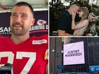 FINALLY, Travis Kelce has given fans a rare glimpse into his wedding to Taylor Swift.