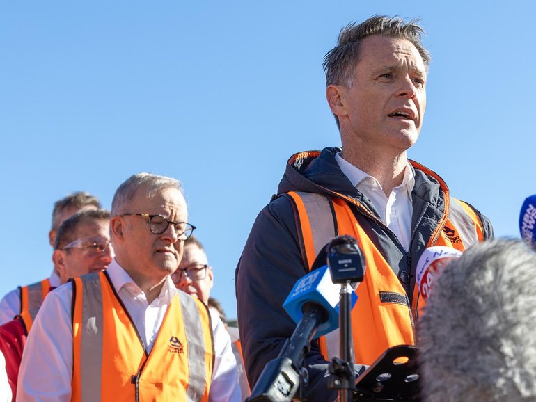 NSW Premier Chris Minns has defended Prime Minister Anthony Albanese. NewsWire / Thomas Lisson