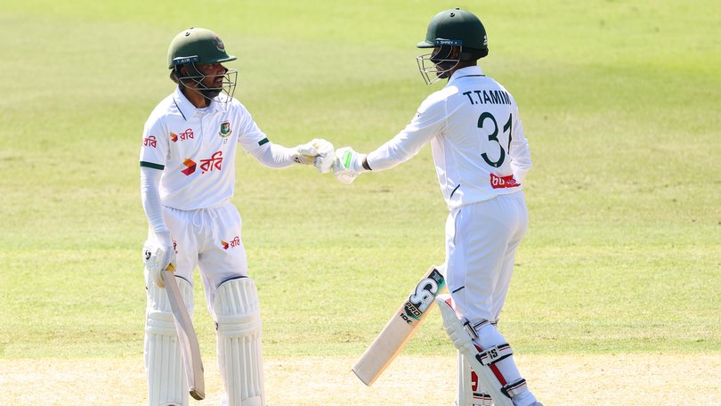 Bangladesh are dominating Australia in Darwin.