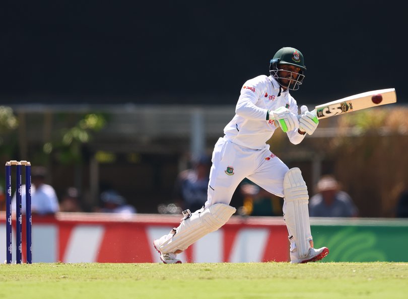 Tanzid Hasan is batting brilliantly in Darwin.