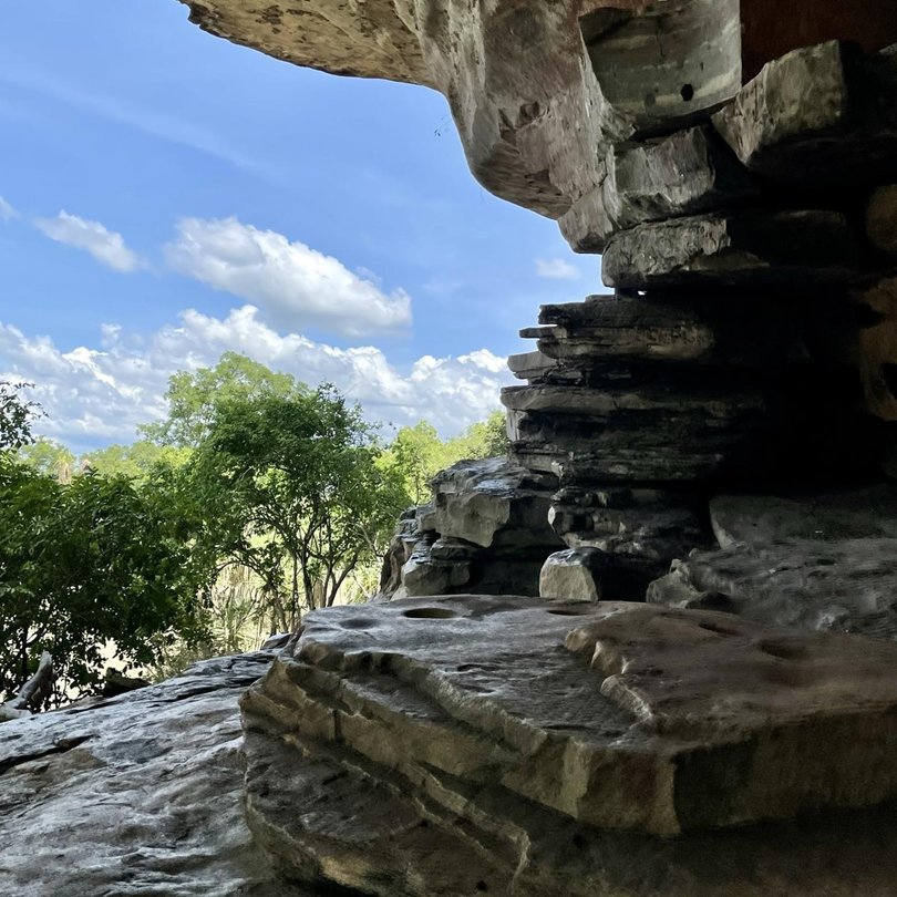 Ubirr is one of Kakadu’s best-known visitor sites, famous for Aboriginal rock art and panoramic flood plain views. 