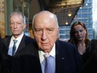 Alan Jones is standing trial in a Sydney court having pleaded not guilty to 22 charges. Christian Gilles/NewsWire.