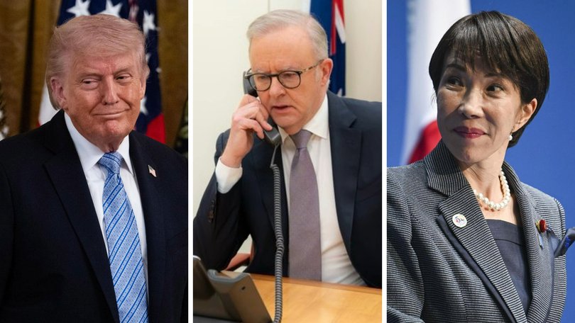 Anthony Albanese has doubled down on refusing to apologise to the Japanese PM about his ‘melons’ remarks after revealing what was discussed with Donald Trump in a surprise overnight phone call.