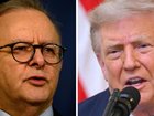 Anthony Albanese is addressing the media after holding an unexpected phone call with US President Donald Trump. 