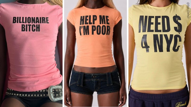 The retailer has come under fire for its range of $90 slogan t-shirts.