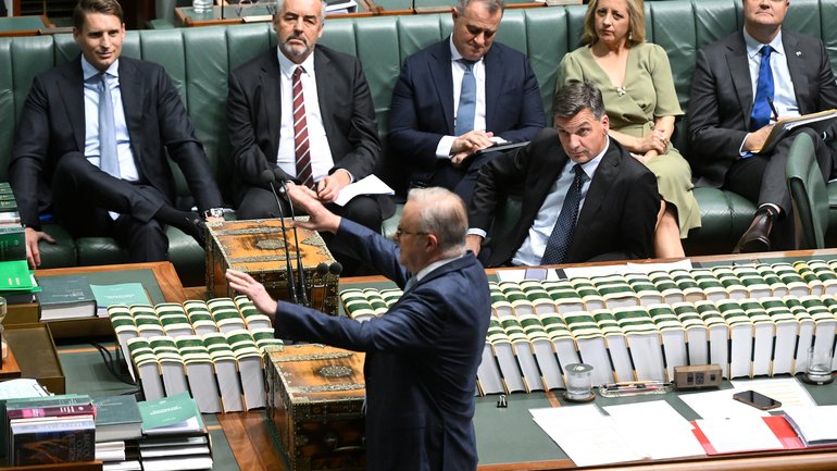 Anthony Albanese has hit the wall but Angus Taylor is nowhere.
