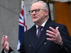  Prime Minister Anthony Albanese at Australian Parliament House in Canberra yesterday.