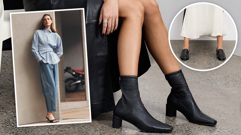 Myer and David Jones are noticing a clear trend towards loafers and other dress flats as Generation Z consumers redefine their approach to corporate dressing.