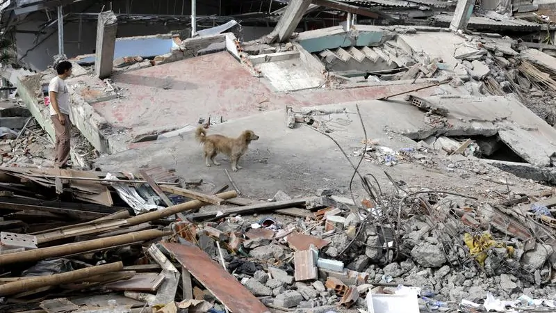 Colombia earthquake aftermath: Race to reach trapped survivor offers hope