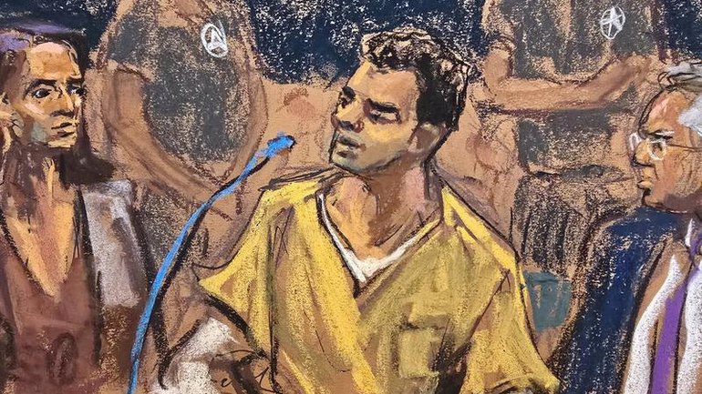 "I ​shot Mr Thompson in Manhattan and he died," Luigi Mangione has told a court in New York. (AP PHOTO)