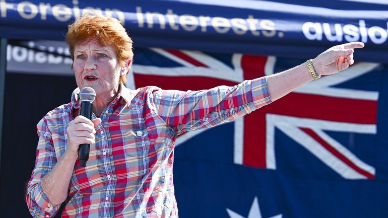 Pauline Hanson is calling for an immediate stop to migration from countries designated off-limits to Australian travellers because of a high risk of terrorist attacks, conflict, or violent crime. 