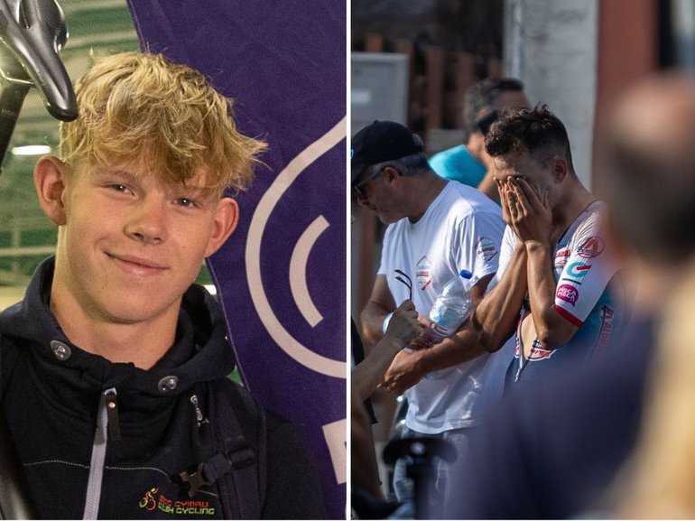 Finlay Tarling was killed when he was hit by a car during the Tour of Portugal.