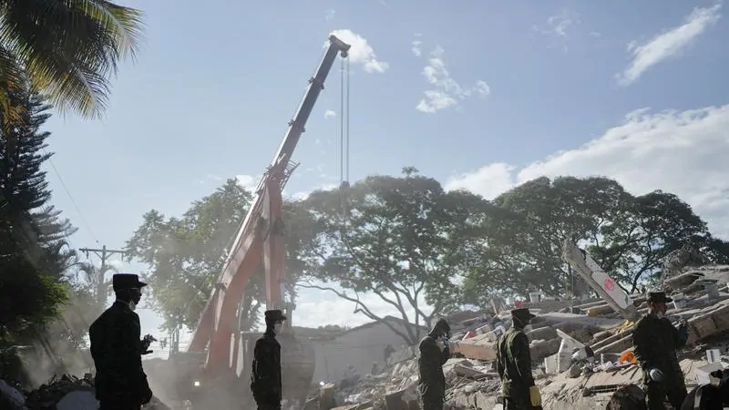 Colombia earthquake aftermath: Hopes start to fade as more bodies recovered five days after quake