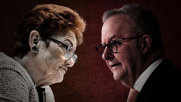 Pauline Hanson has accused the Albanese government of lying about skilled migrant figures.
