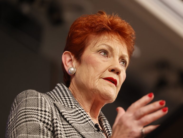 Pauline Hanson says she believes Australians should be able to access their superannuation to stay afloat during the cost-of-living crisis.