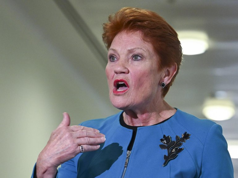The One Nation senator took to social media on Sunday to clarify her position on the contribution after declaring in a morning TV interview that the super system was broken. 