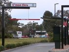 Four teens have been arrested after an allegedly stolen BMW became bogged while fleeing from police at a Victorian KFC.