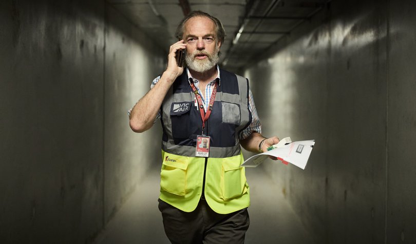 Hugo Weaving in The Airport Chaplain.