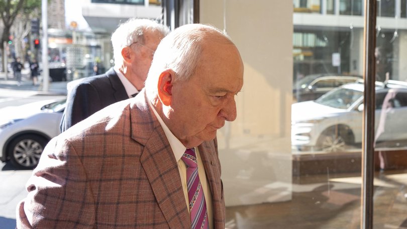 Alan Jones has rejected the claims made by “C”. Picture: NewsWire/Simon Bullard.