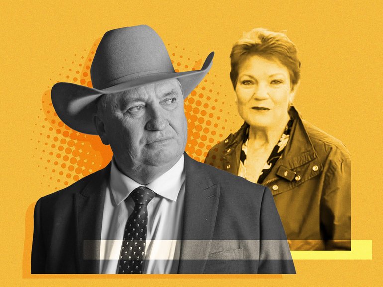Barnaby Joyce has backed Pauline Hanson’s fight for early access to super. 