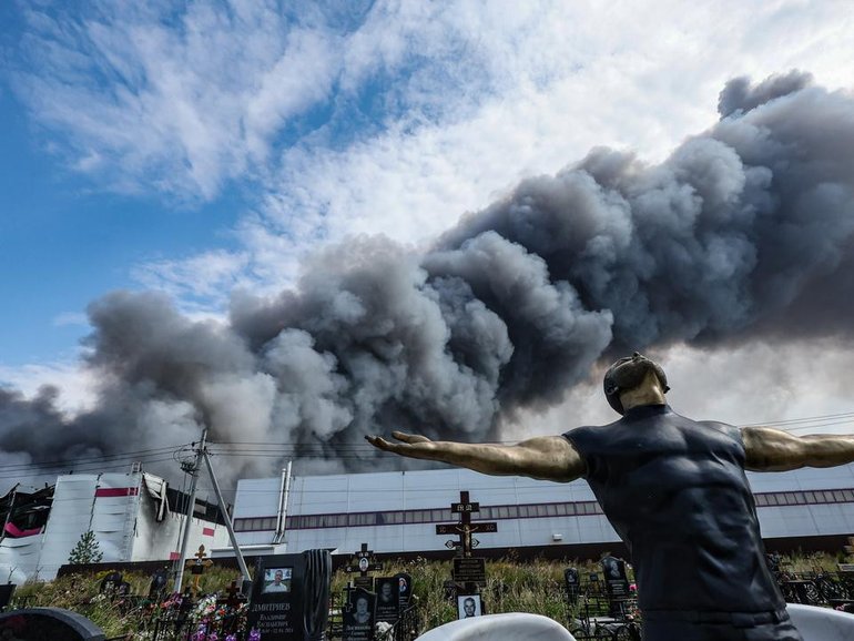 At least two people have been killed and 14 injured in the latest attacks of the Ukraine war. 
