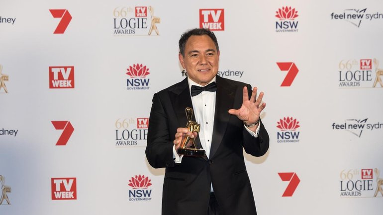 Sam Pang's wit and charisma helped him land the coveted Gold Logie Award. (Anna Kucera/AAP PHOTOS)