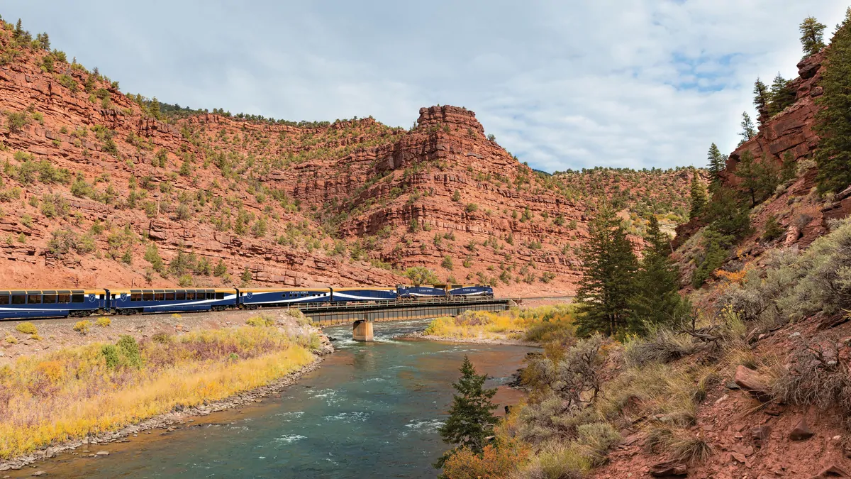 Scenic train ride through from Denver to Salt Lake City on Canyon City’s new three-day journey