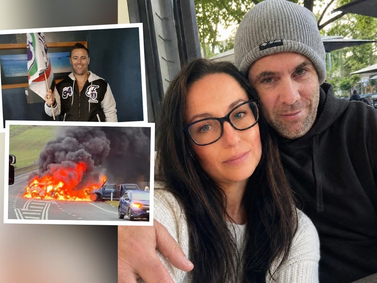 Perth mum Sarah Wallace recounts the horrific moment her boyfriend tried to kill her.