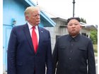 This pic of Donald Trump and Kim Jong Un was posted on Truth Social. 