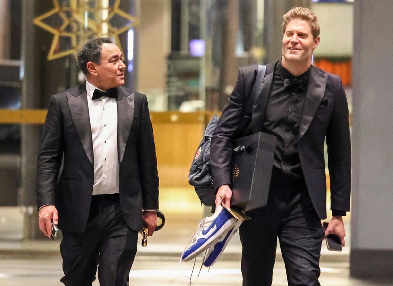 Sam Pang, Dr Chris Brown.